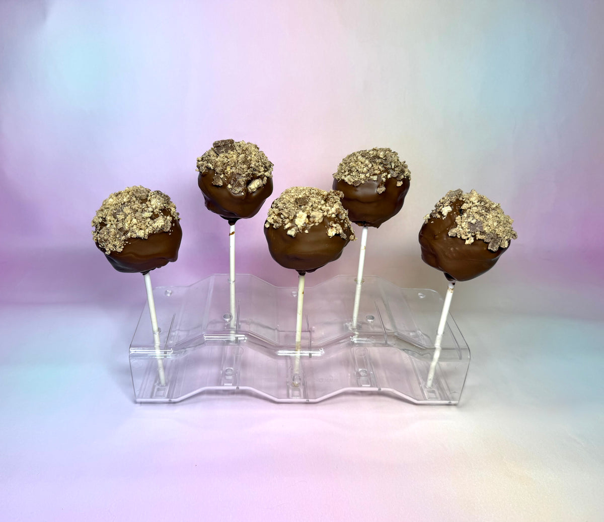 Chocolate Wafer Stuffed Cake Pop